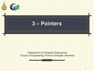3 – Pointers