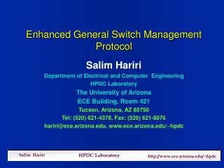 Enhanced General Switch Management Protocol