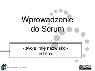 Wprowadzenie do Scrum