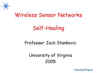 Wireless Sensor Networks Self-Healing