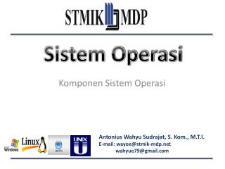 Komponen Sistem Operasi