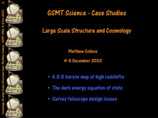 GSMT Science - Case Studies