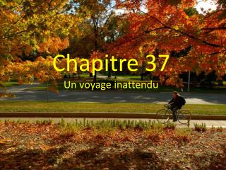 Chapitre 37 Un voyage inattendu