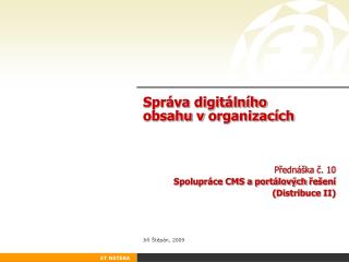 Správa digitálního obsahu v organizacích