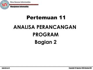Pertemuan 11