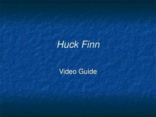 Huck Finn