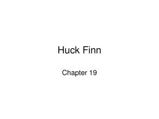 Huck Finn
