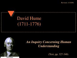 David Hume (1711-1776)