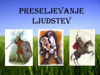 preseljevanje LJUDSTEV