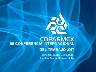 98 CONFERENCIA INTERNACIONAL DEL TRABAJO ,OIT