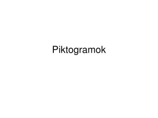 Piktogramok