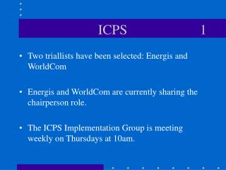 ICPS 1