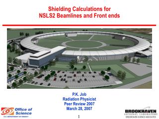 Shielding Calculations for NSLS2 Beamlines and Front ends