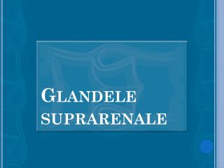 Glandele suprarenale