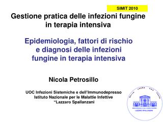 Gestione pratica delle infezioni fungine in terapia intensiva