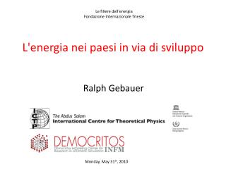 L'energia nei paesi in via di sviluppo