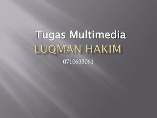 Luqman hakim