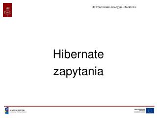 Hibernate zapytania