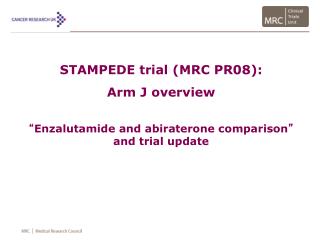 STAMPEDE trial (MRC PR08): Arm J overview