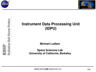Instrument Data Processing Unit (IDPU)
