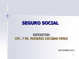 SEGURO SOCIAL