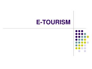 E-TOURISM