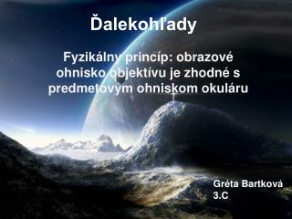 Ďalekohľady