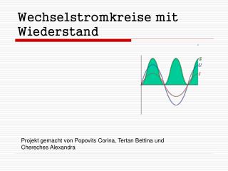 Wechselstromkreise mit Wiederstand