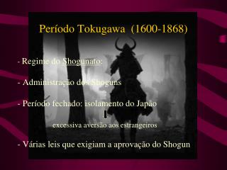 Período Tokugawa (1600-1868)