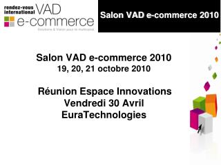 Salon VAD e-commerce 2010
