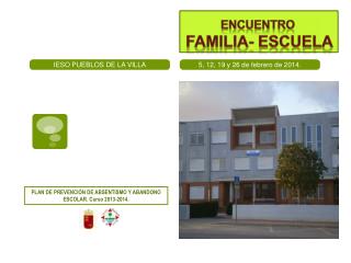 ENCUENTRO FAMILIA- ESCUELA
