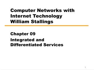 Computer Networks with Internet Technology William Stallings