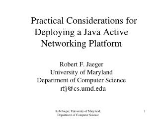Programmable Network Devices