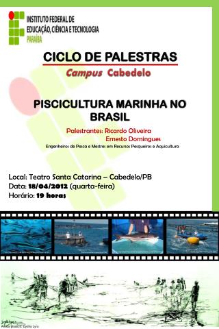 CICLO DE PALESTRAS