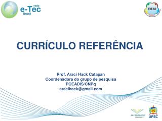 CURRÍCULO REFERÊNCIA