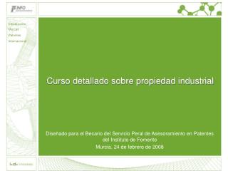 Curso detallado sobre propiedad industrial