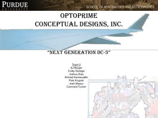 Optoprime Conceptual Designs, Inc. “Next Generation DC-3”