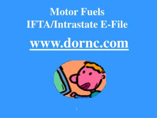 Motor Fuels IFTA/Intrastate E-File