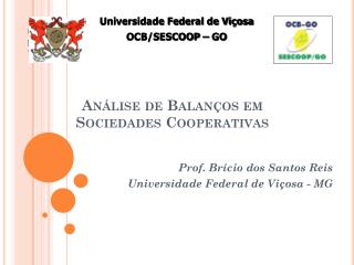 Análise de Balanços em Sociedades Cooperativas