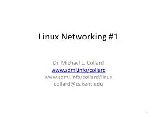 Linux Networking #1