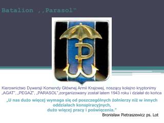 Batalion ,,Parasol“