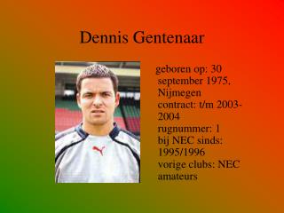 Dennis Gentenaar