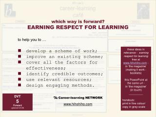 The Career-learning NETWORK hihohiho