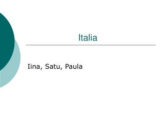 Italia