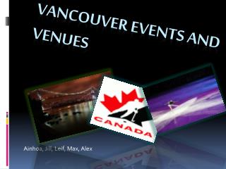 Vancouver Events and Venues