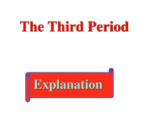 The Third Period