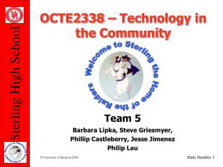 OCTE2338 – Technology in the Community