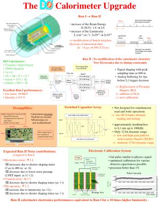 The Calorimeter Upgrade