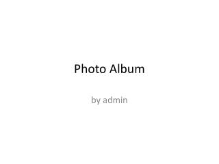 Photo Album