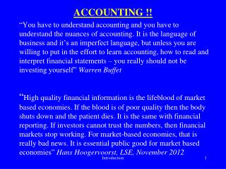 ACCOUNTING !!
